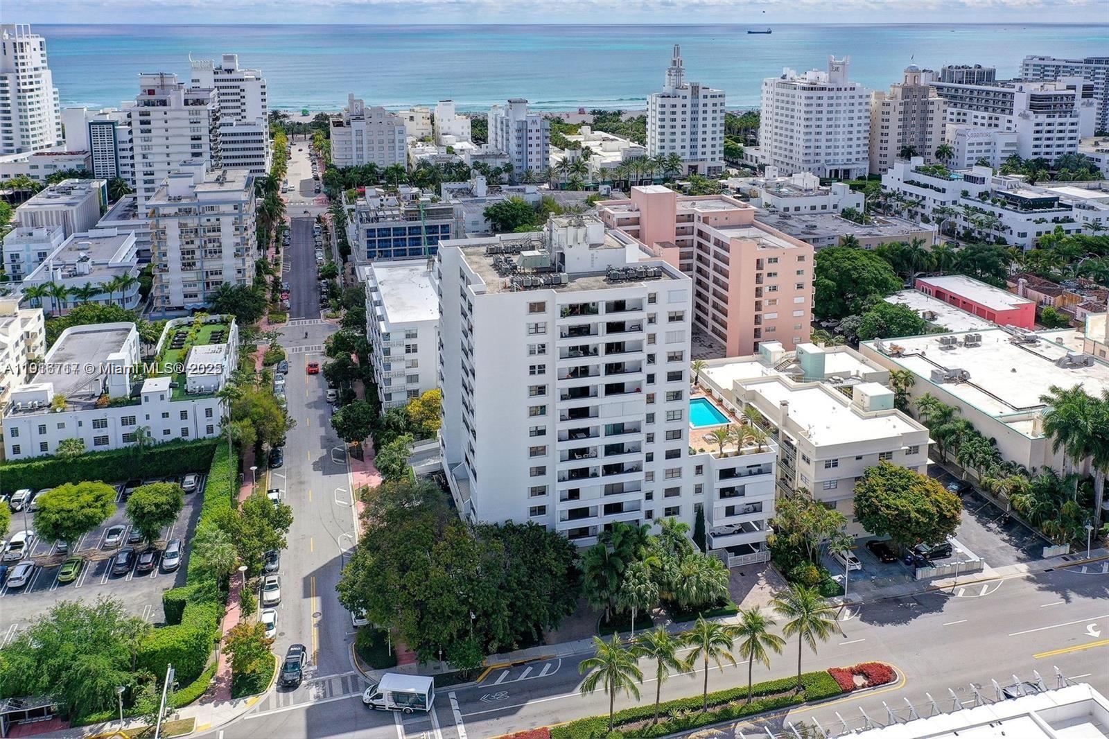 1775 Washington Avenue, Unit 4G Miami Beach, FL 33139 - Photo 37 of 44 a city view with tall buildings
