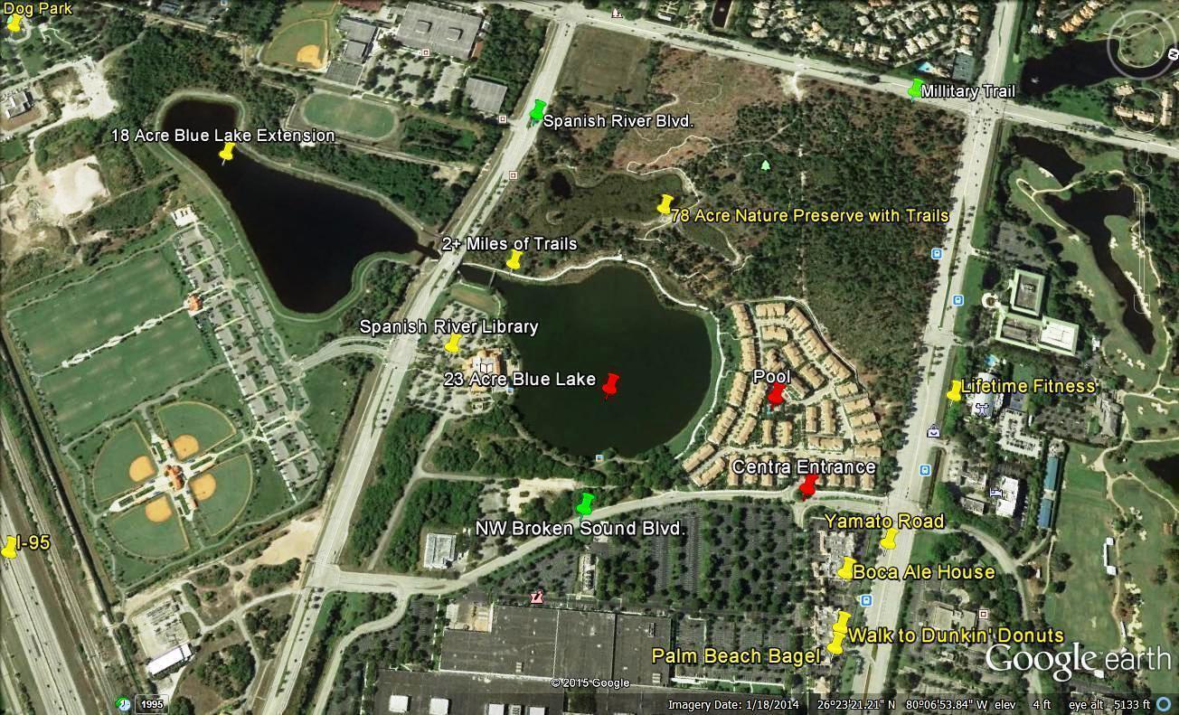 4858 Northwest 16th Terrace Boca Raton, FL 33431 - Photo 23 of 38 an aerial view of a residential houses