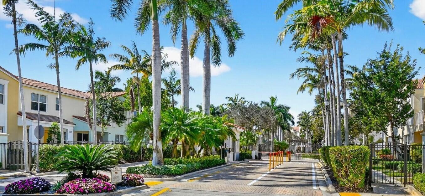 4858 Northwest 16th Terrace Boca Raton, FL 33431 - Photo 24 of 38 a street view with palm trees