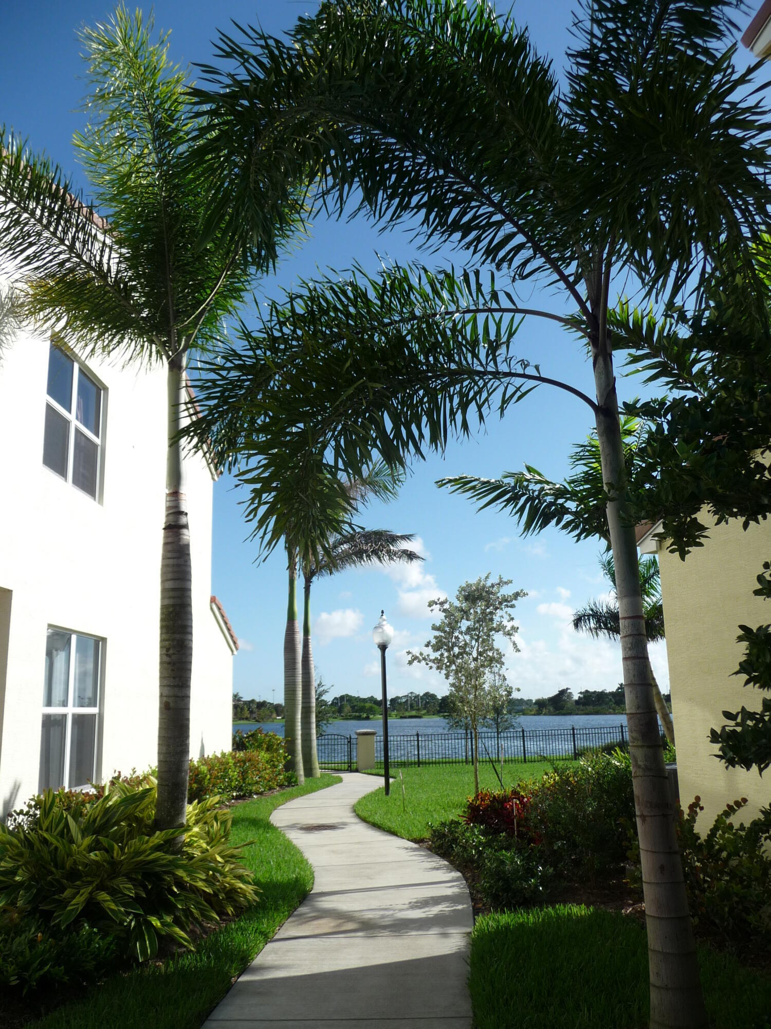 4858 Northwest 16th Terrace Boca Raton, FL 33431 - Photo 31 of 38 a view of a white house with a big yard and palm trees