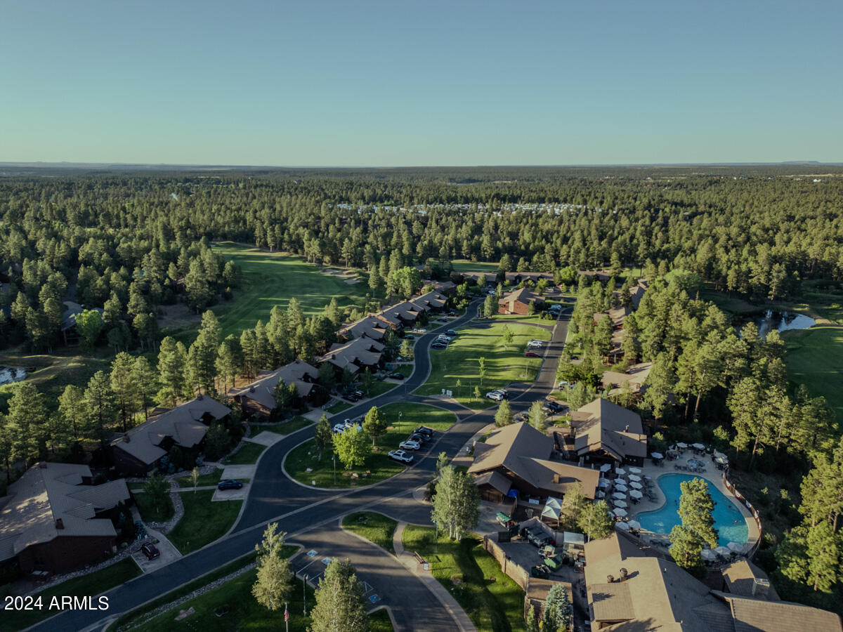 4051 West Falling Leaf Road Show Low, AZ 85901 - Photo 76 of 77 an aerial view of a houses with outdoor space