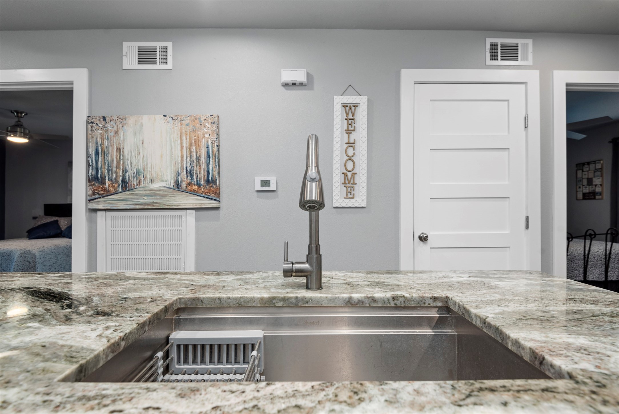 13151 Walden Road, Unit 195 Montgomery, TX 77356 - Photo 3 of 35 a view of a kitchen counter top space and cabinets