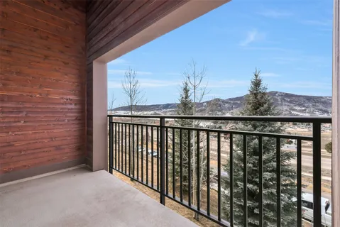 a view of a balcony
