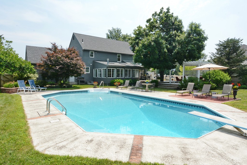 19 Lanthorn Road Northborough, MA 01532 - Photo 28 of 30 a swimming pool with outdoor seating and yard