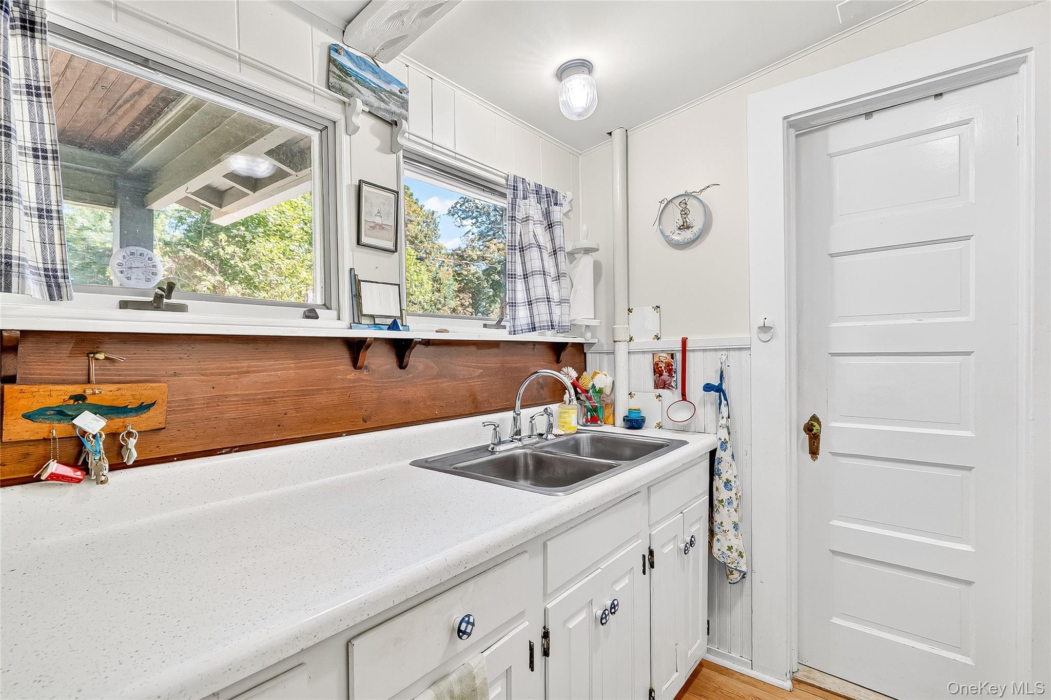 5 Orchard Road North Salem, NY 10509 - Photo 13 of 47 Kitchen with white cabinetry, light countertops, and light wood finished floors