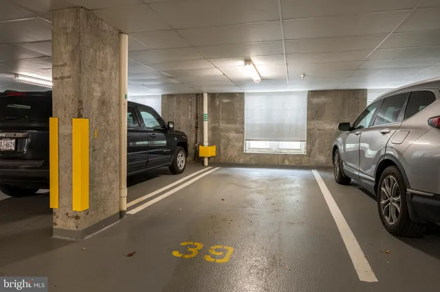 a view of car garage