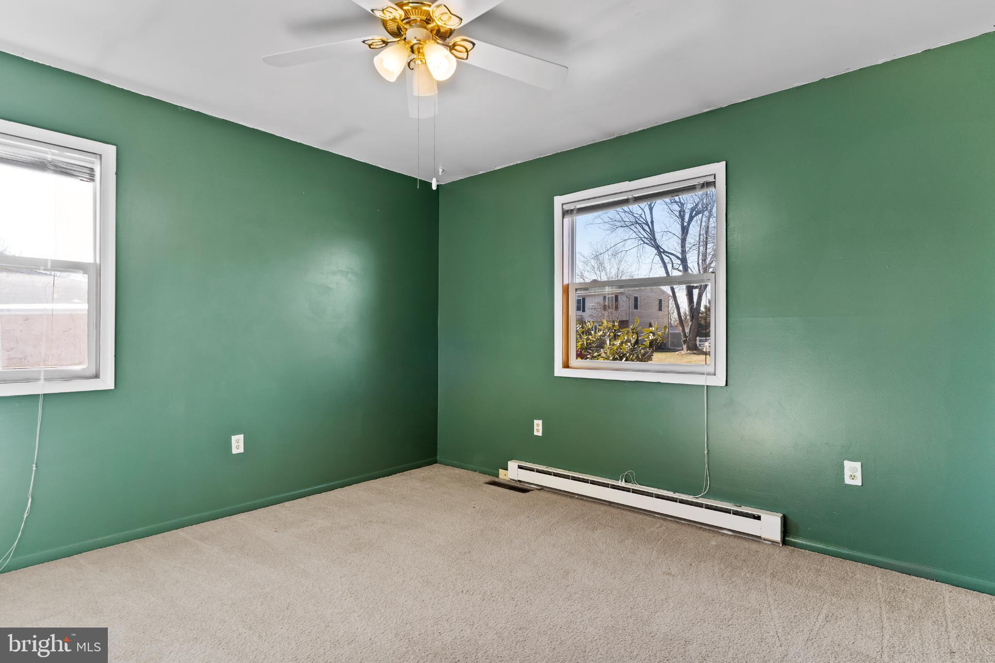 1434 Yorktowne Road Mechanicsburg, PA 17050 - Photo 22 of 30 Vibrant green walls invite creativity.