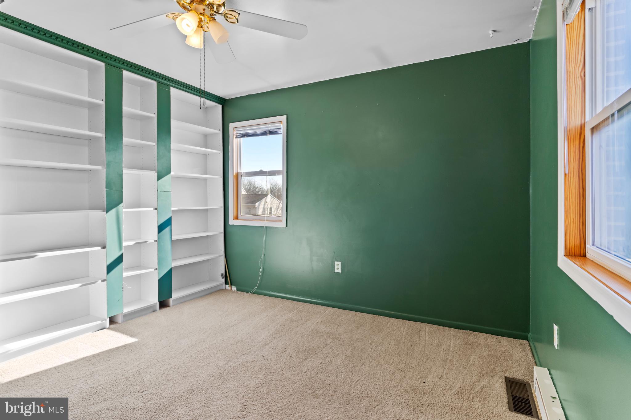 1434 Yorktowne Road Mechanicsburg, PA 17050 - Photo 23 of 30 Bright green walls invite creativity.