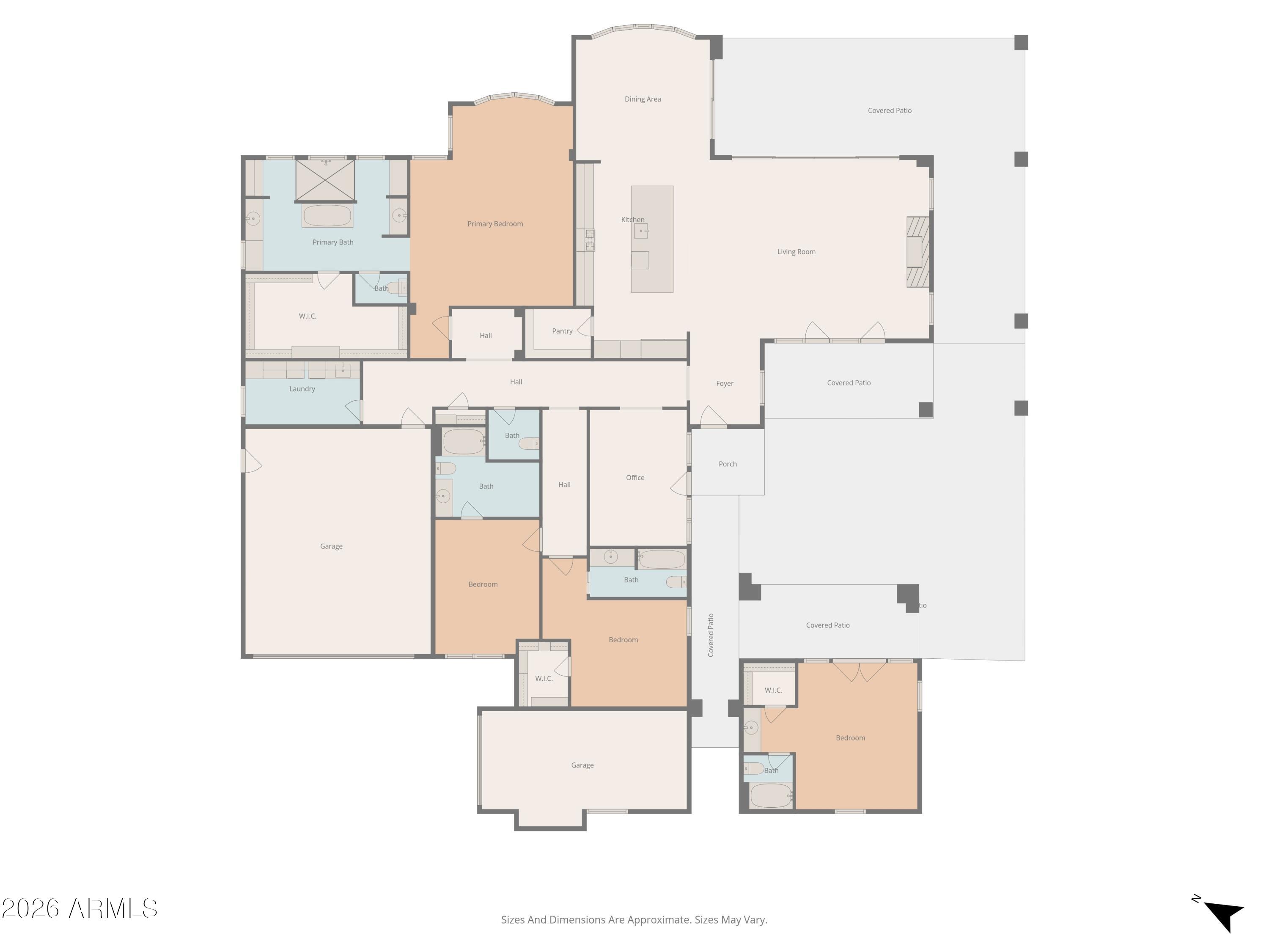 17420 East Monument Court Rio Verde, AZ 85263 - Photo 2 of 70 all_floors_17420_east_monument_court_rio