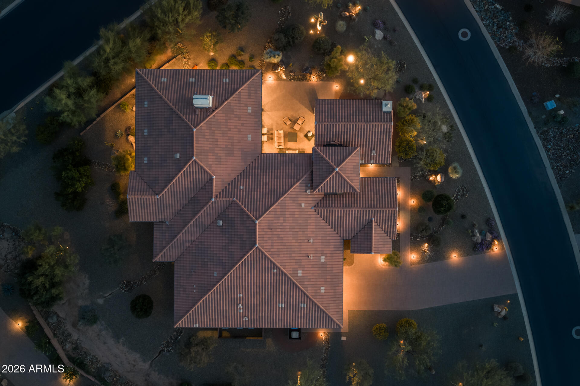 17420 East Monument Court Rio Verde, AZ 85263 - Photo 4 of 70 64) TOP DOWN VIEW