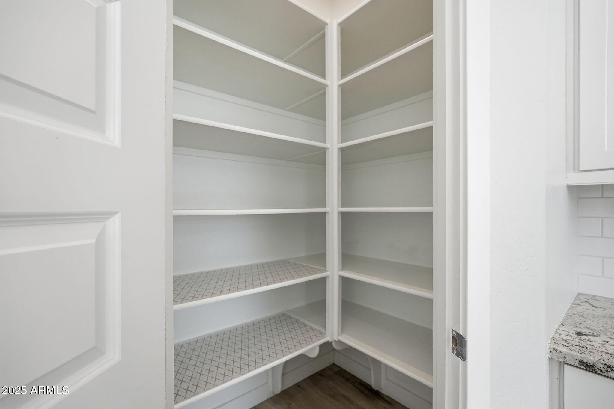 9749 East Tahoe Avenue Mesa, AZ 85212 - Photo 21 of 41 a view of walk in closet with empty racks