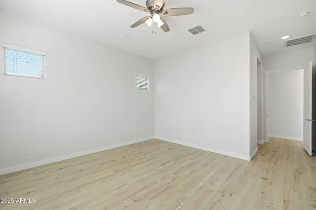 wooden floor in an empty room