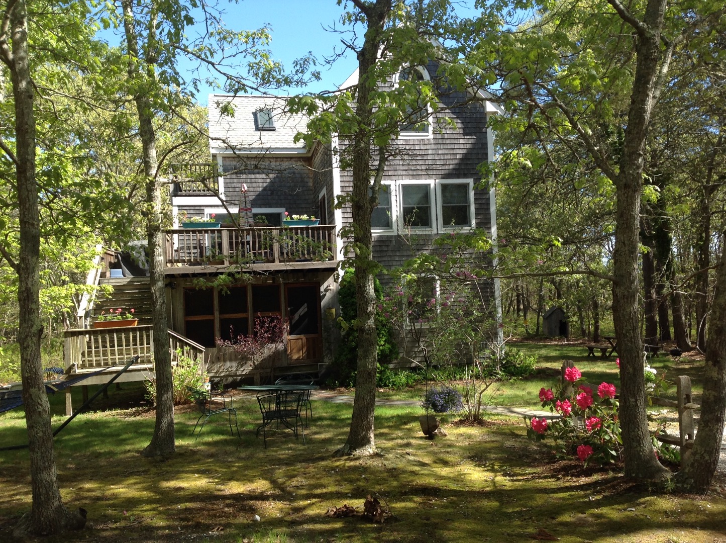 39 Tower Ridge Road Oak Bluffs, MA 02557 - Photo 1 of 33 Spring view front of house