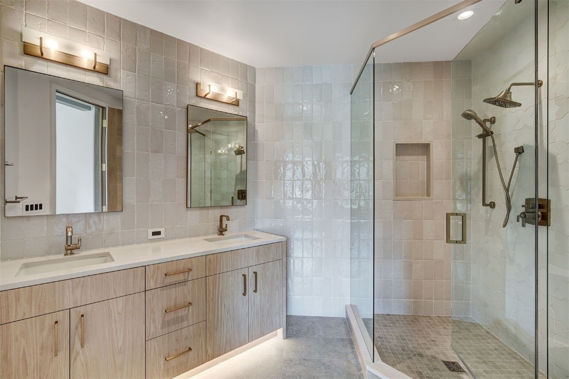294 Gold Run Road Breckenridge, CO 80424 - Photo 34 of 50 a bathroom with a double vanity sink mirror and double