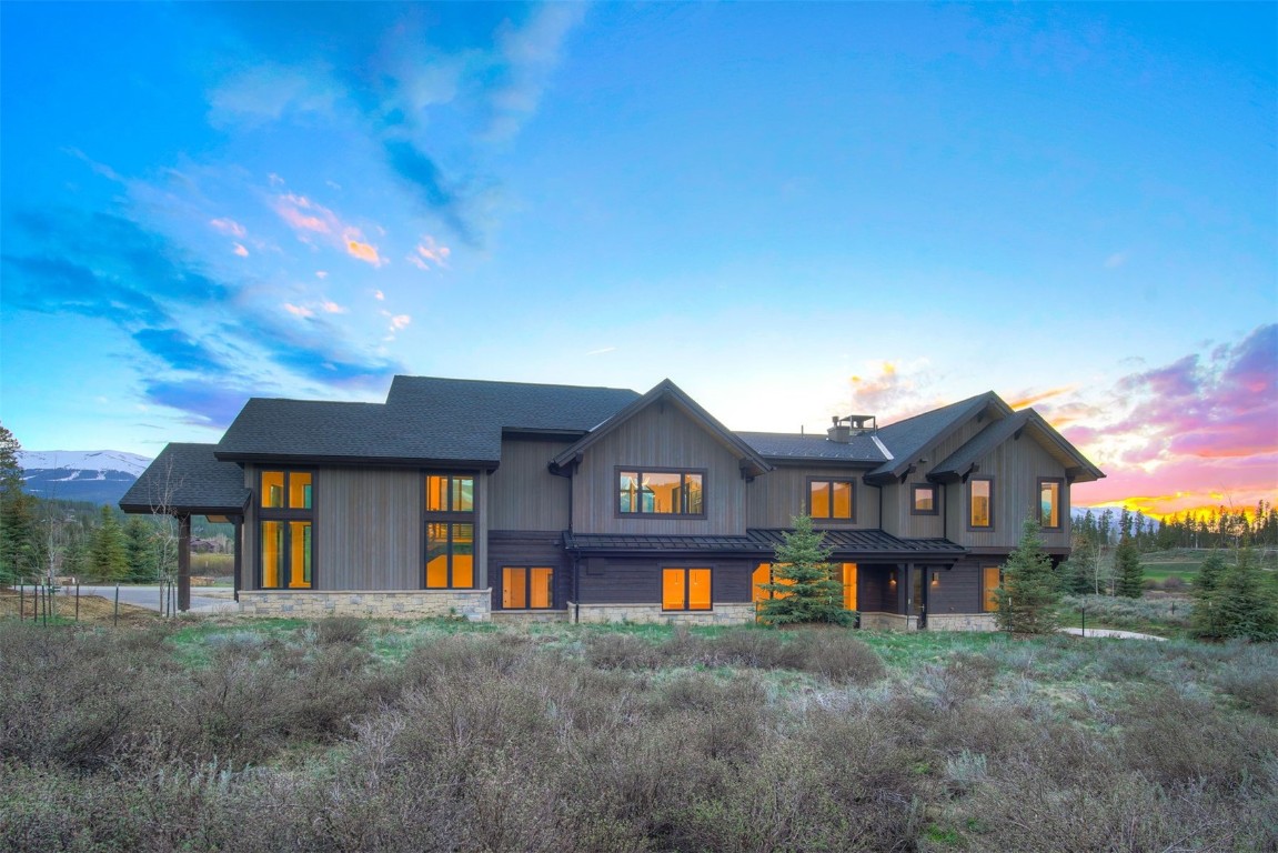 294 Gold Run Road Breckenridge, CO 80424 - Photo 44 of 50 a front view of house with wooden fence