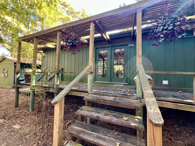 a view of an outdoor space with seating