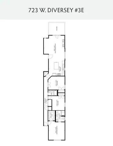 $775,000 | 723 West Diversey Parkway, Unit 3E, Chicago, IL 60614