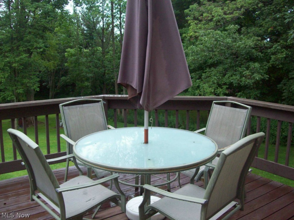 375 South Ridge Road West Conneaut, OH 44030 - Photo 17 of 21 A three tier deck for casual dining and entertaining.