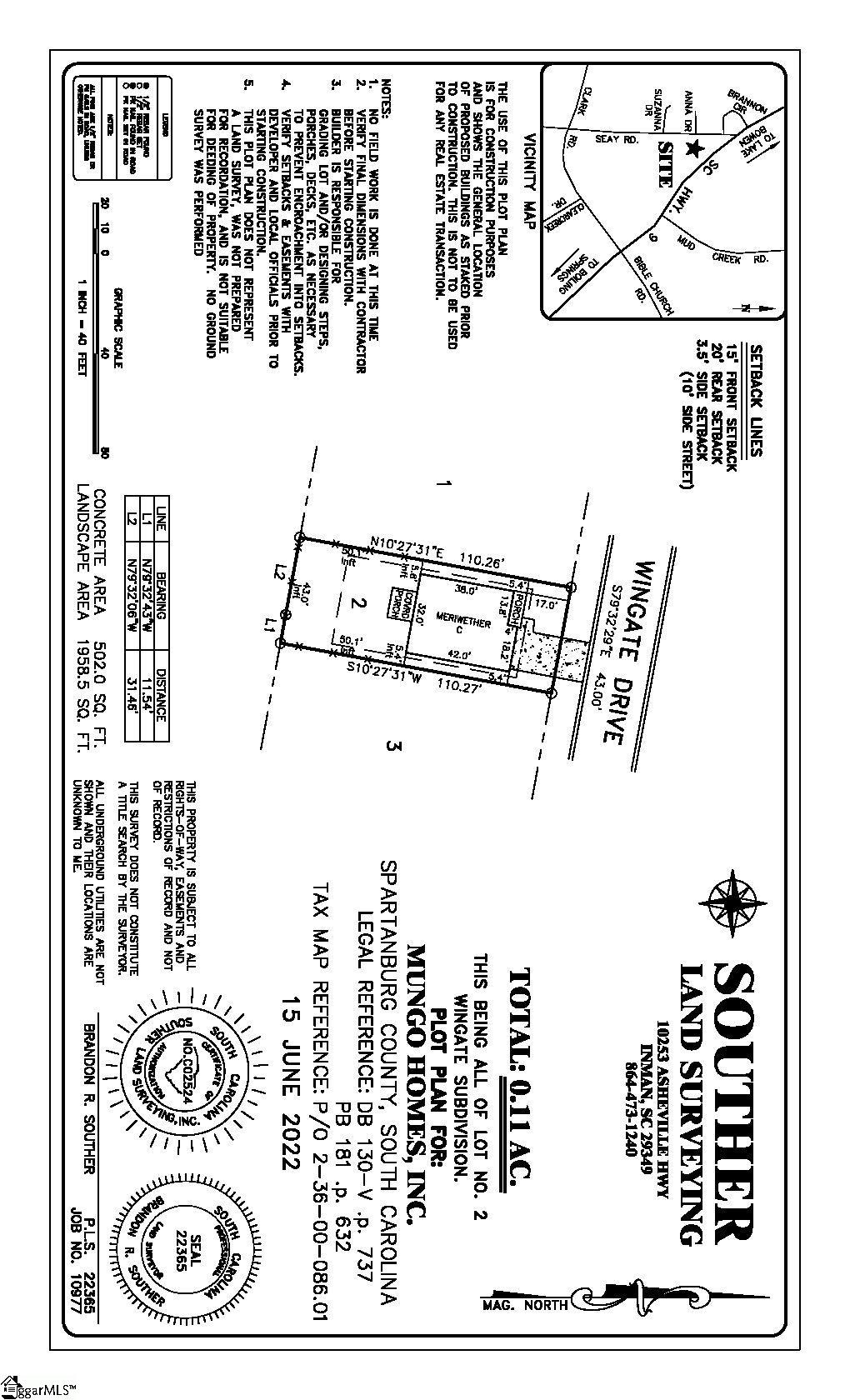 7006 Wingate Drive, Unit HOMESITE 2 Inman, SC 29349 - Photo 4 of 4