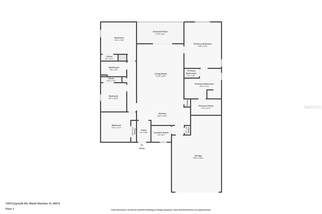 13073 Jaywalk Road Weeki Wachee, FL 34614 - Photo 31 of 44 a picture of a bench in room