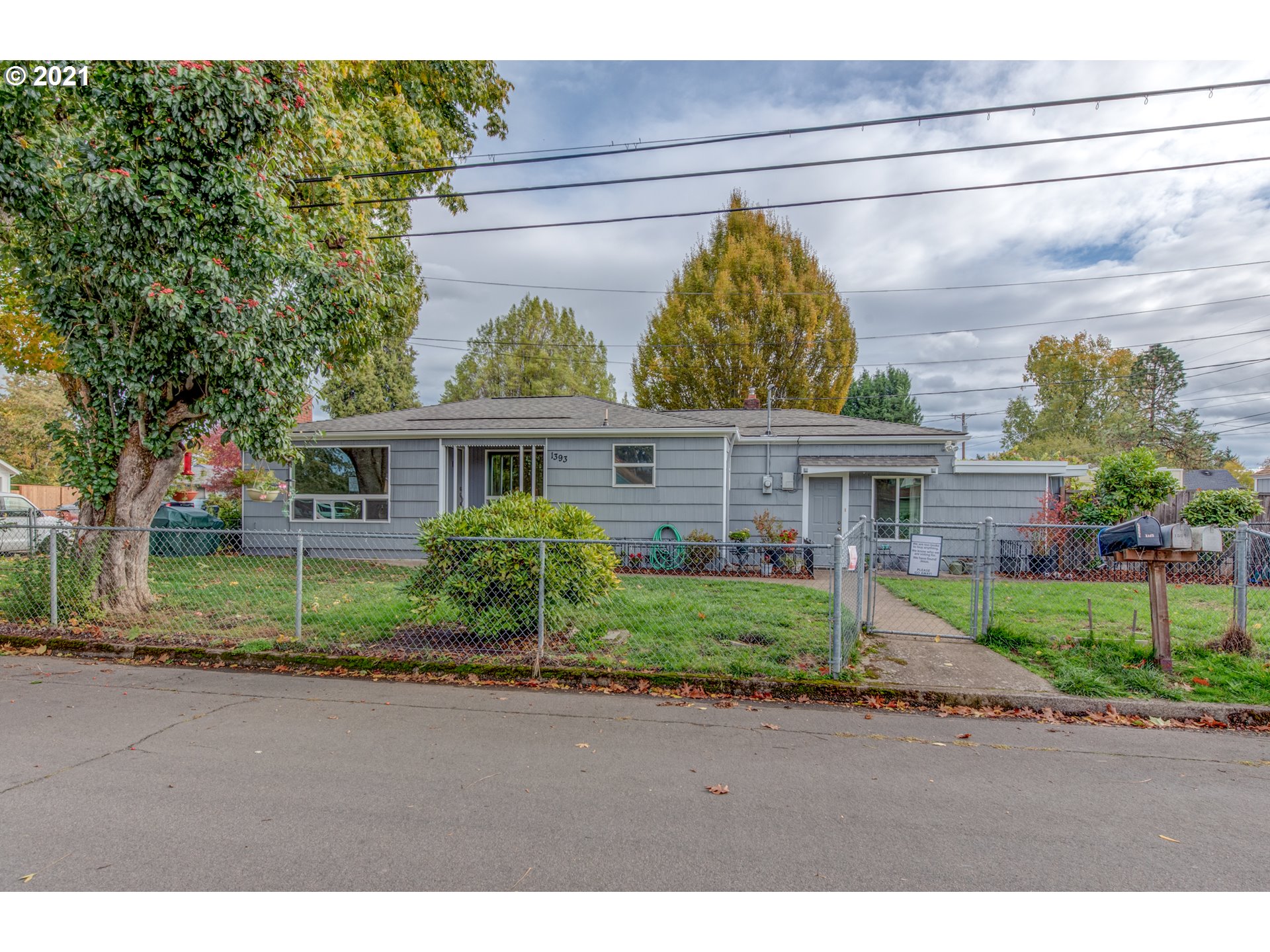 1393 8th Street Springfield, OR 97477 - Photo 2 of 23 a view of a back yard of the house