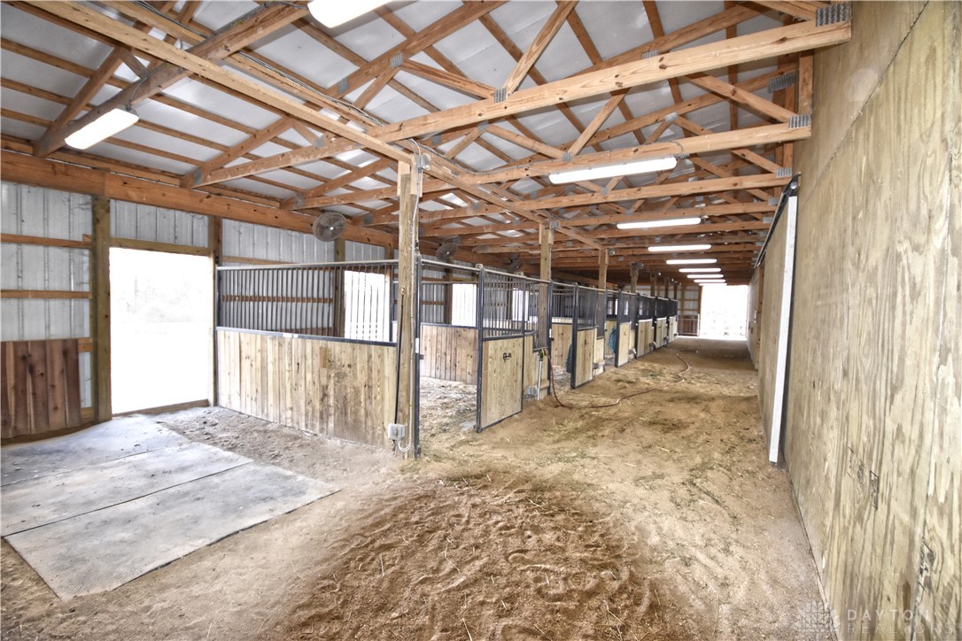 5874 Hathaway Road Lebanon, OH 45036 - Photo 52 of 62 24x120 Canopt with 6 turn-out stalls attached to 60x120 Arena