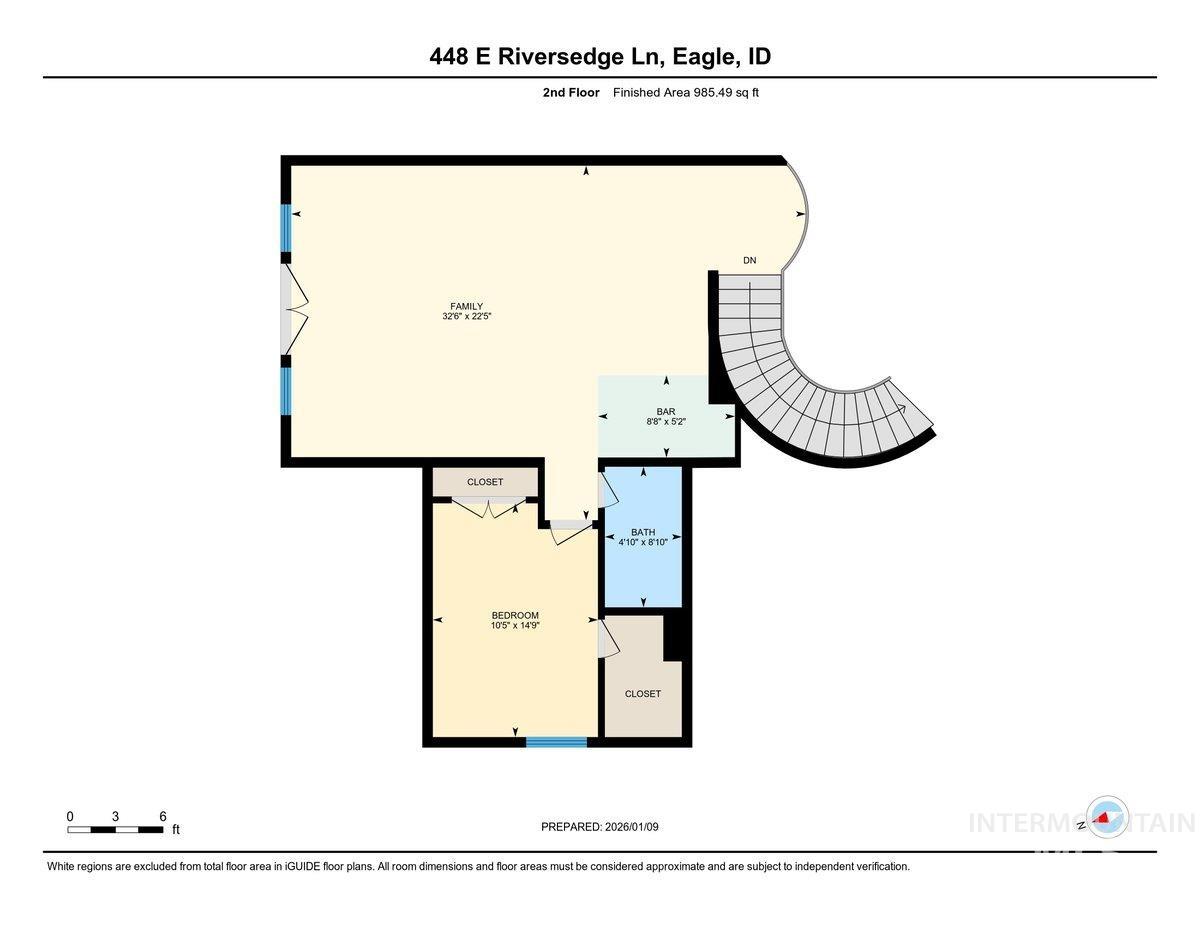 448 East Riversedge Lane Eagle, ID 83616 - Photo 50 of 50 View of property floor plan