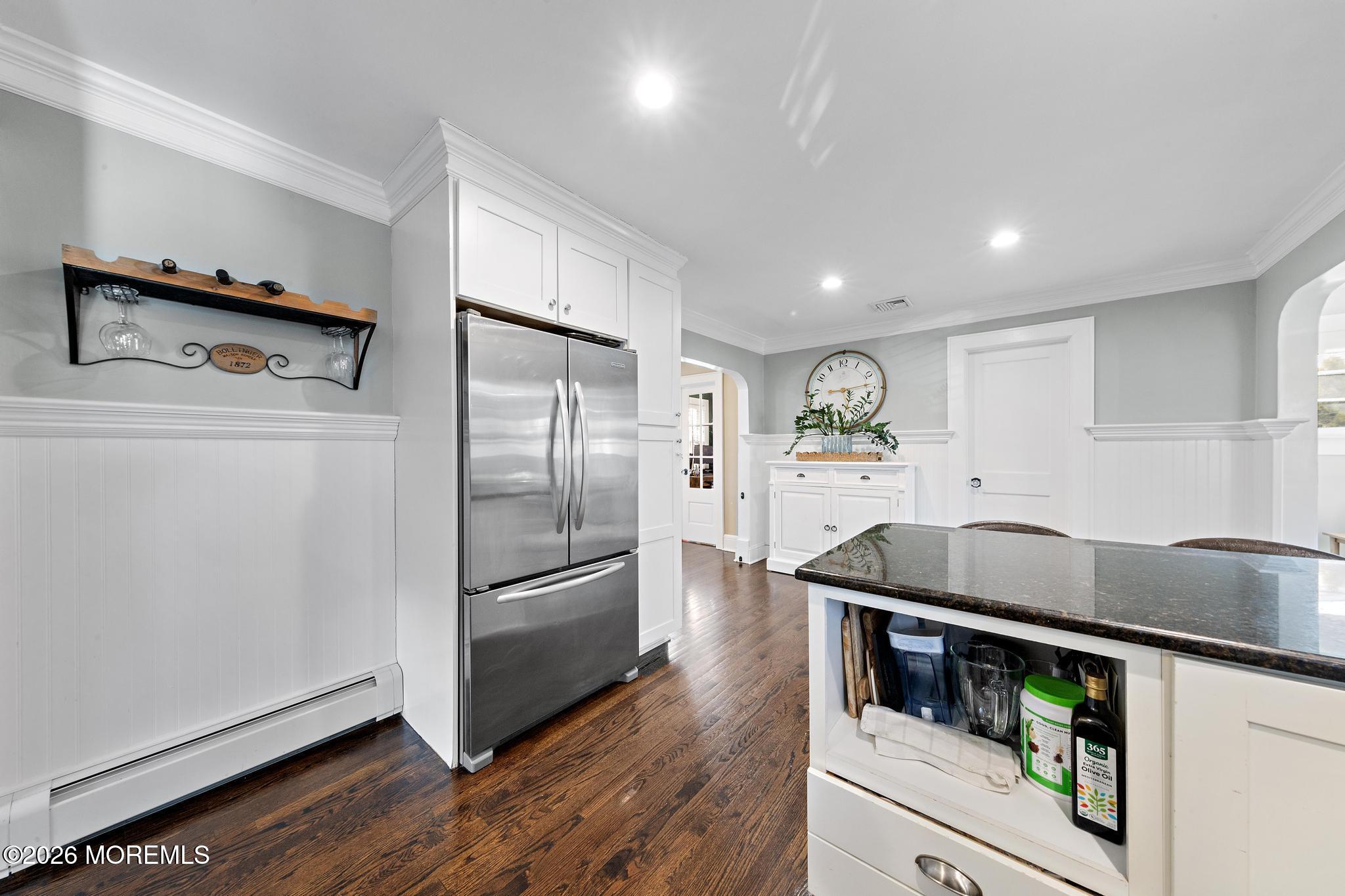 49 Jackson Street Fair Haven, NJ 07704 - Photo 12 of 42 a kitchen with stainless steel appliances granite countertop a refrigerator a sink and a stove