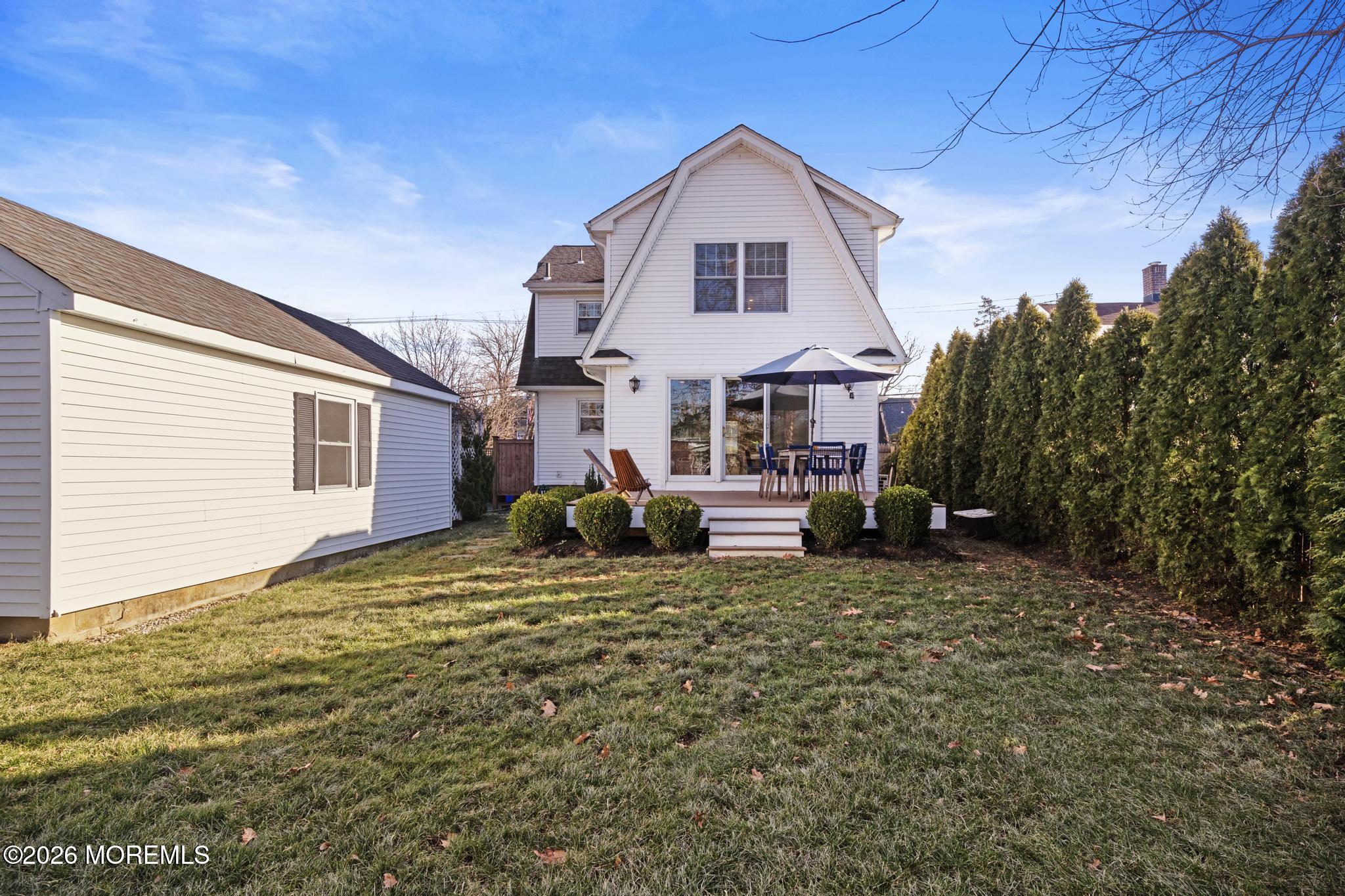 49 Jackson Street Fair Haven, NJ 07704 - Photo 42 of 42 a view of a house with backyard