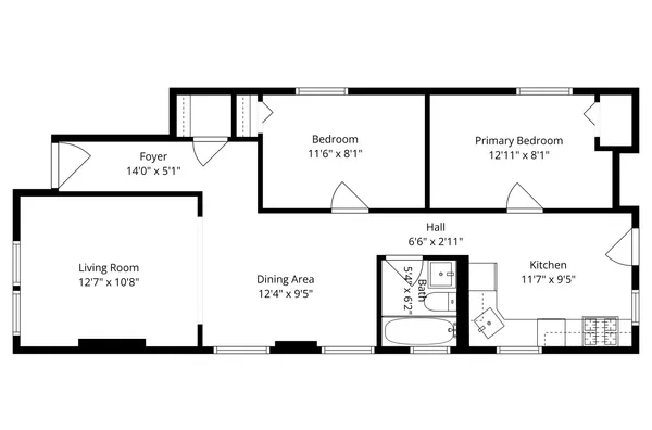 $2,500 | 2523 West Chicago Avenue, Unit 1, Chicago, IL 60622