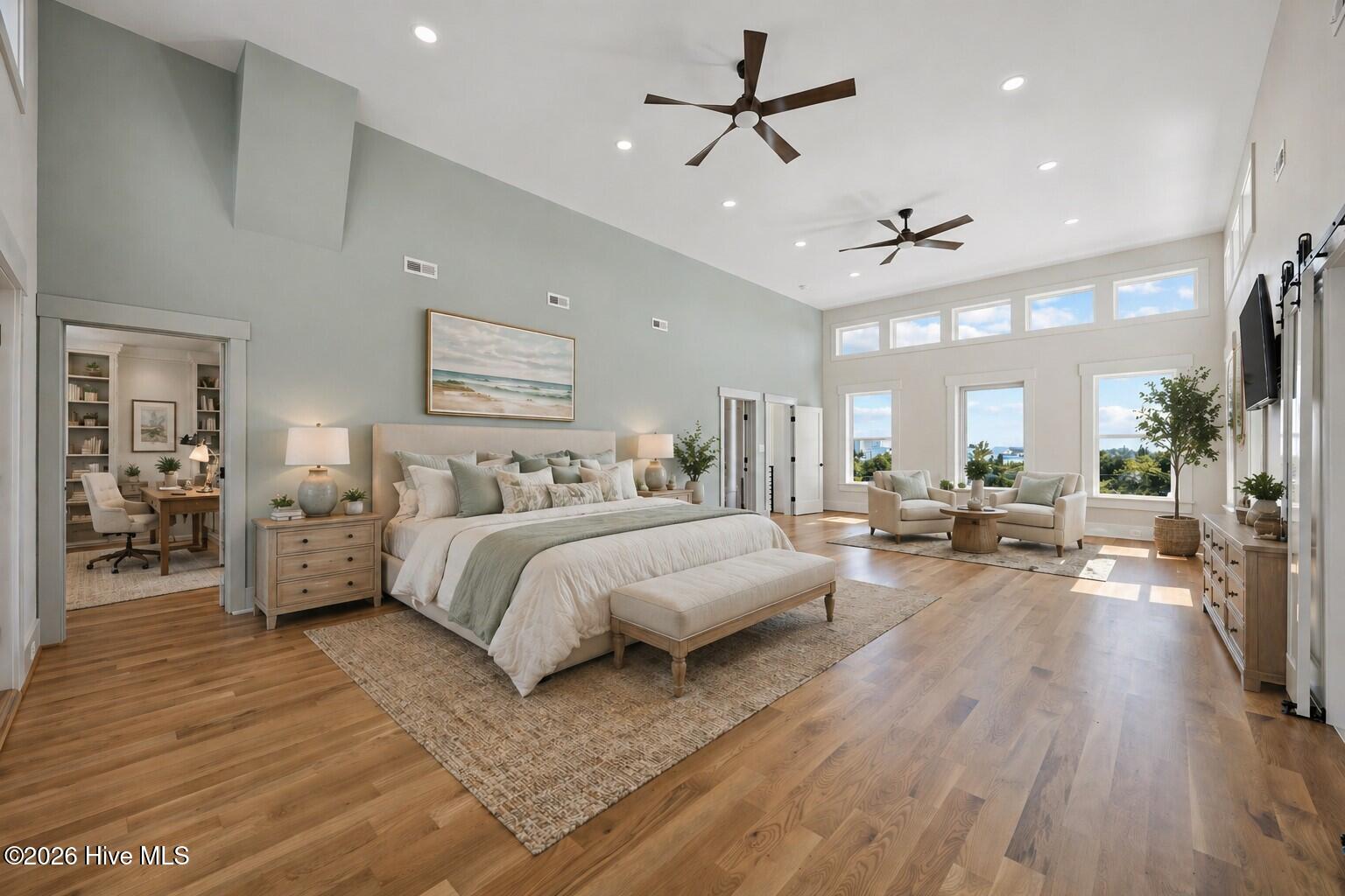 208 Radio Island Road Morehead City, NC 28516 - Photo 34 of 80 primary bedroom suite w office