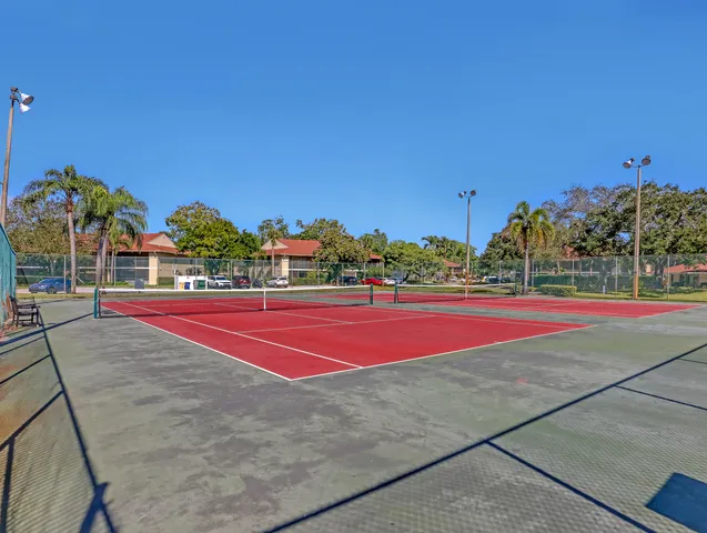 a view of tennis court