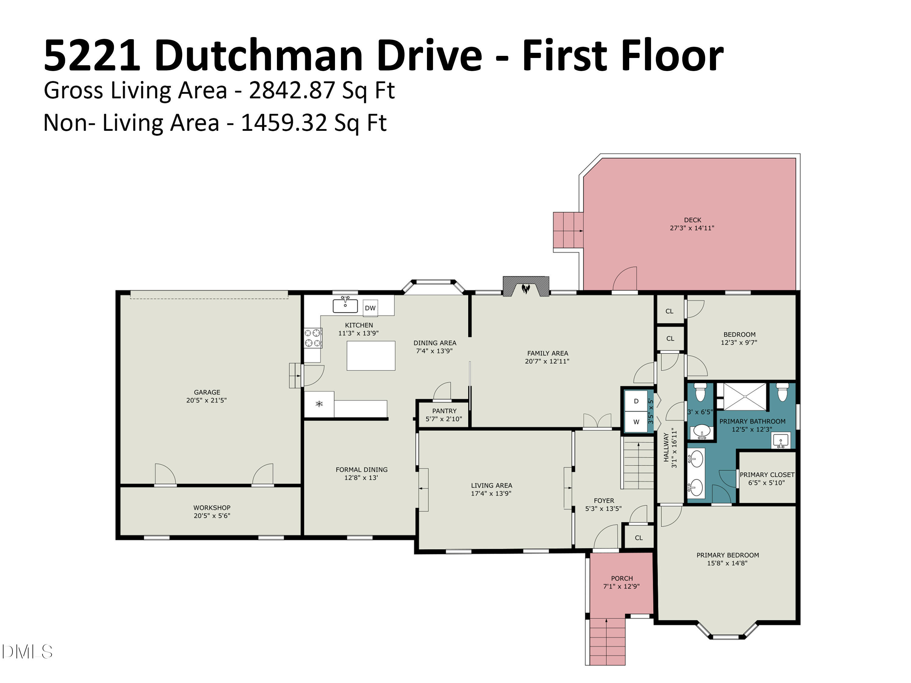 5221 Dutchman Drive Raleigh, NC 27606 - Photo 47 of 53 5221_Dutchman_Drive_-_First_Floor