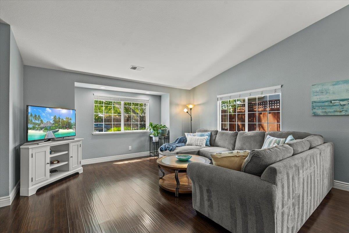 5442 Mesa Road Gilroy, CA 95020 - Photo 5 of 26 a living room with furniture and a flat screen tv