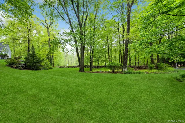 a view of outdoor space with a garden