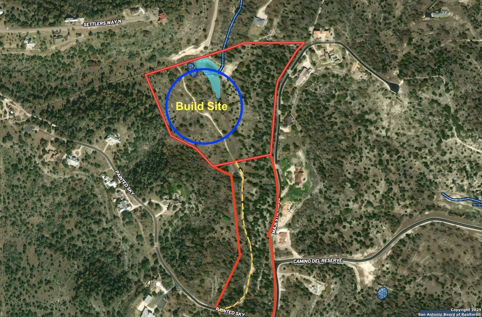 0 Majestic Ridge Comfort, TX 78013 - Photo 2 of 5 a sign that is on a tree