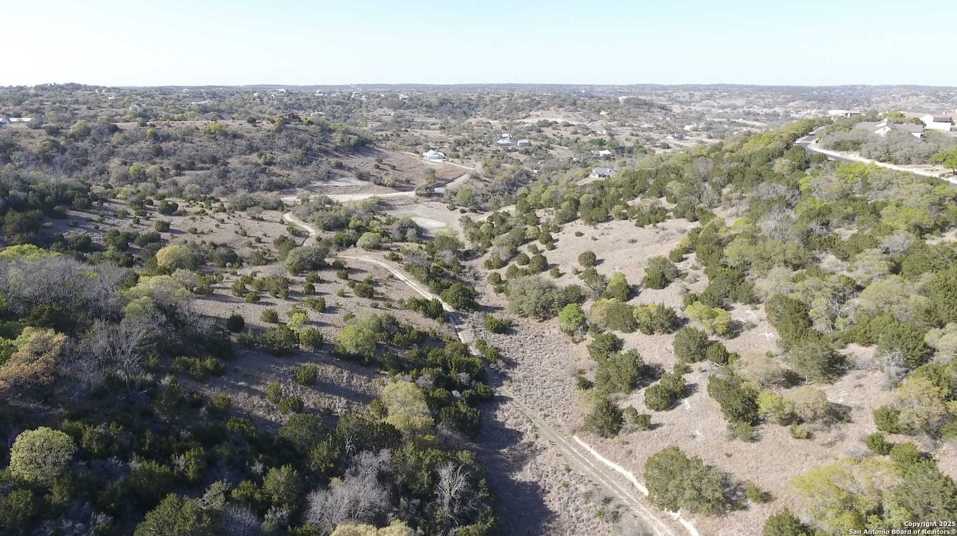 0 Majestic Ridge Comfort, TX 78013 - Photo 3 of 5 an aerial view of house with yard and mountain view