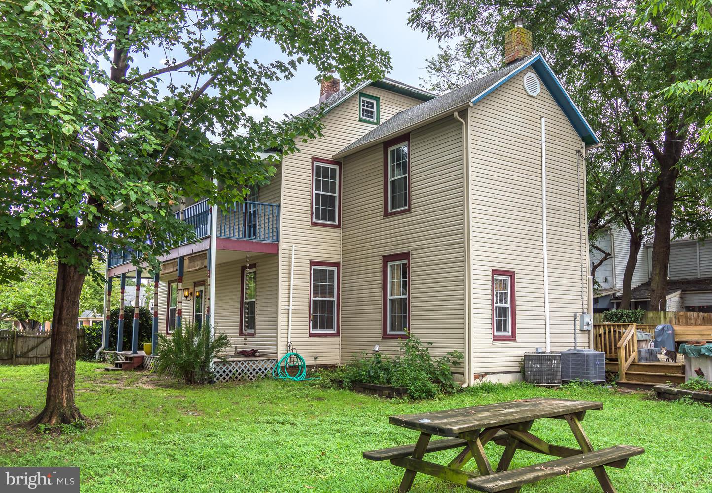4 West Railroad Street Ridgely, MD 21660 - Photo 22 of 29 Double Decker Porches, Privacy Fenced Yard