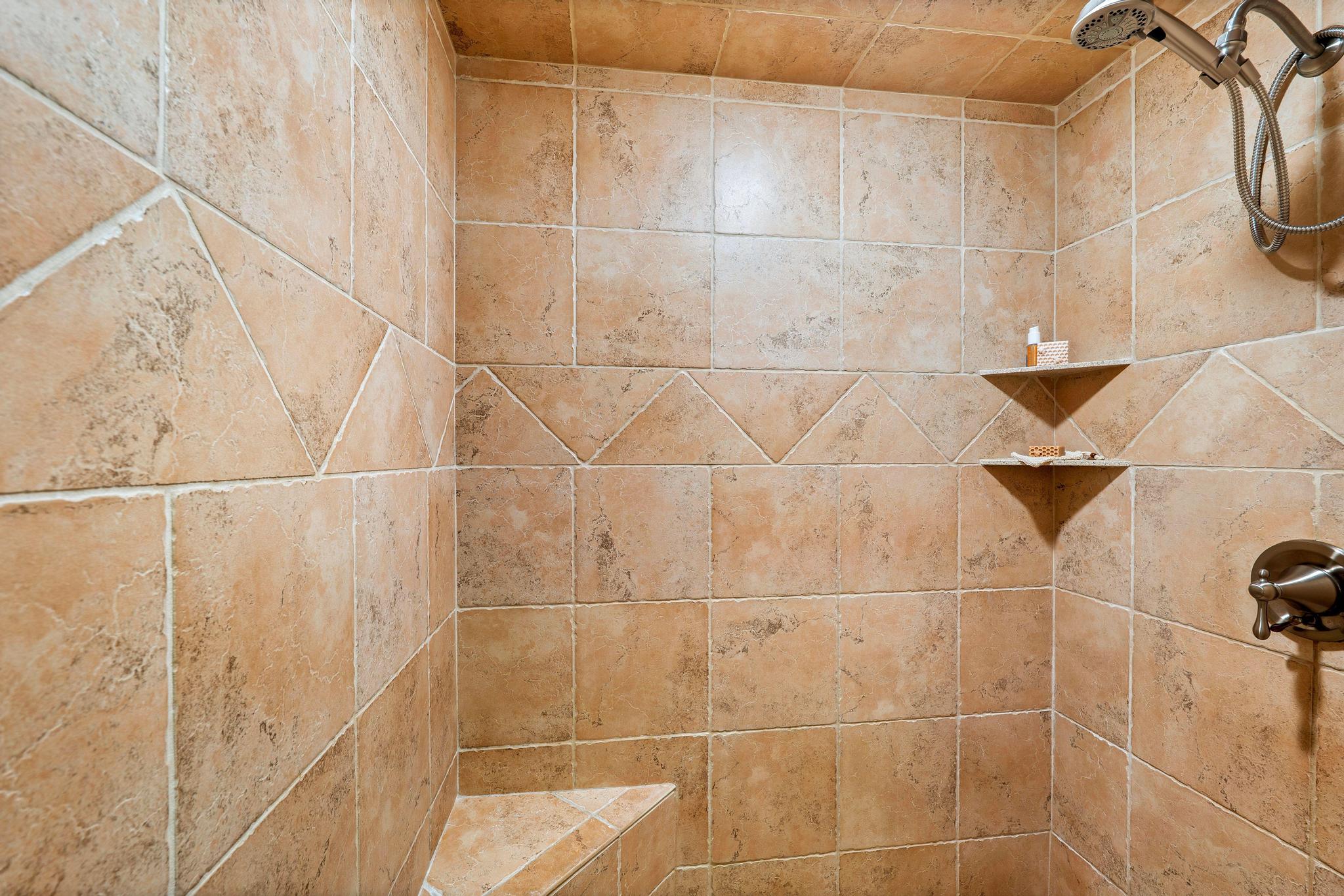 19000 Farm To Market Road 971 Granger, TX 76530 - Photo 21 of 40 A walk-in shower completes the owner's retreat.