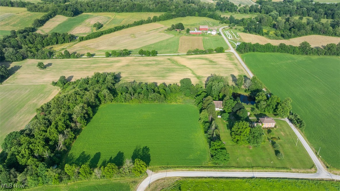 A Street Southwest Navarre, OH 44662 - Photo 23 of 36 Aerial view of property and surrounding area featuring rural landscape and farmland