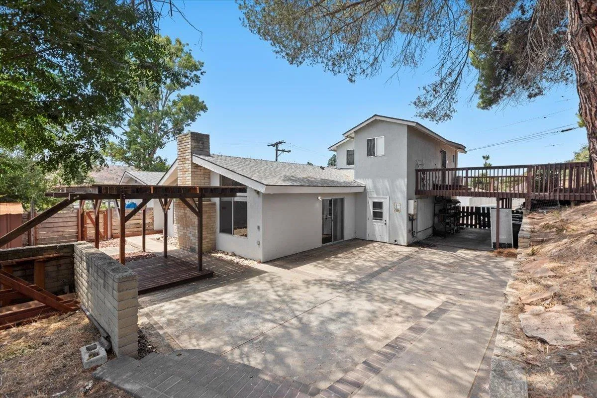 9307 Dalehurst Road Santee, CA 92071 - Photo 39 of 46 a view of a house with a patio