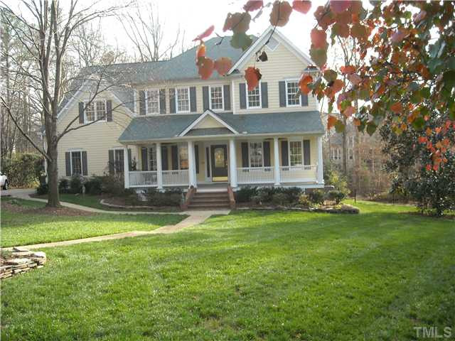 4500 Laurel Hills Road Raleigh, NC 27612 - Photo 17 of 18 FRONT VIEW FROM CUL-DE-SAC!