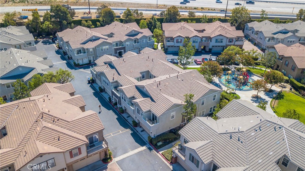 7331 Shelby Place, Unit 91 Rancho Cucamonga, CA 91739 - Photo 28 of 34 an aerial view of a house