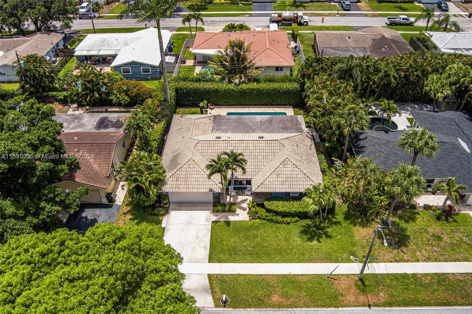 20 Burning Tree Lane Boca Raton, FL 33431 - Photo 47 of 64 an aerial view of a house with a garden