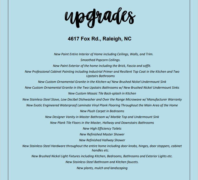 4617 Fox Road Raleigh, NC 27616 - Photo 28 of 28 Photo 28