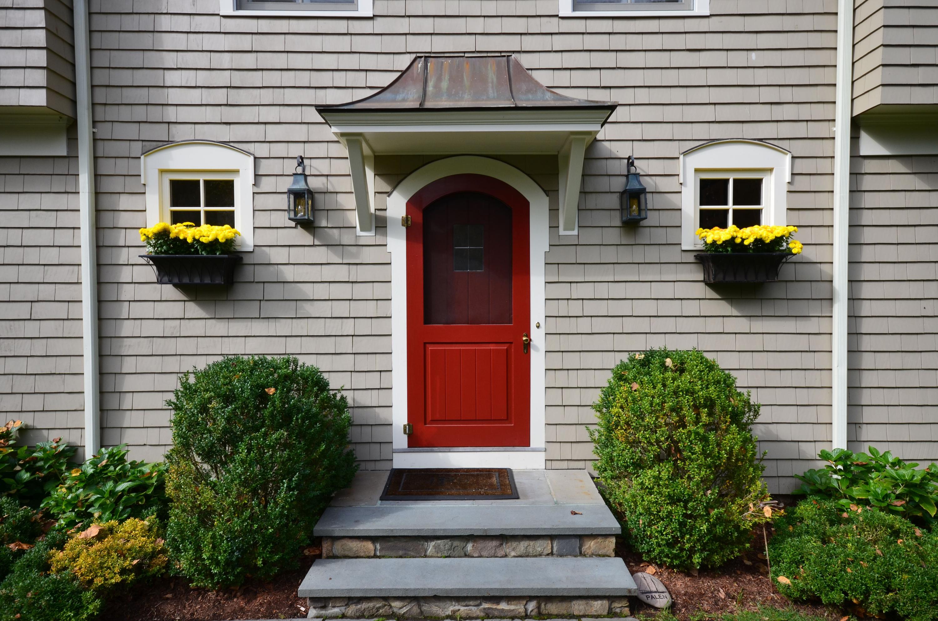 45 Brookside Road Darien, CT 06820 - Photo 3 of 24 a view of a door of the house