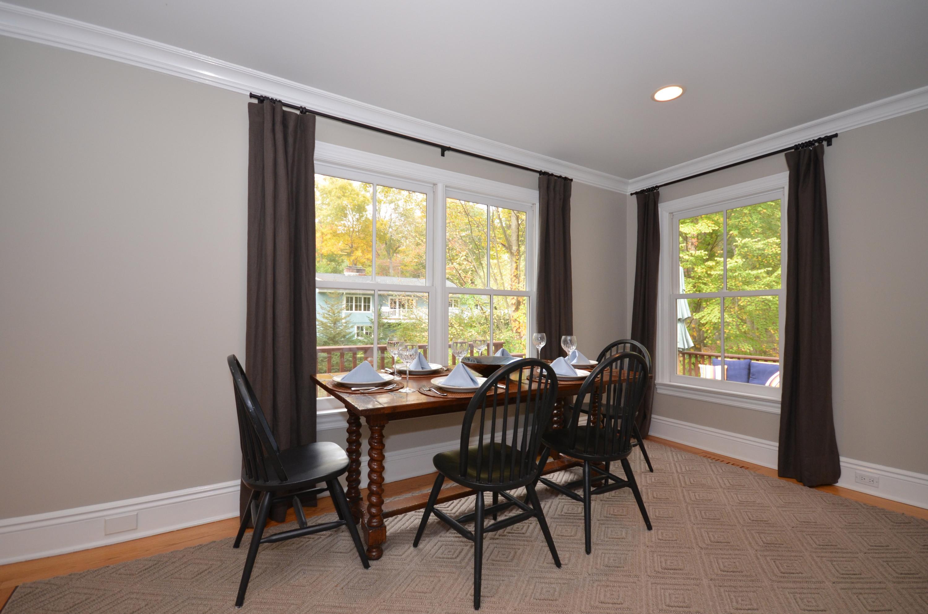 45 Brookside Road Darien, CT 06820 - Photo 6 of 24 a dining room with furniture and window