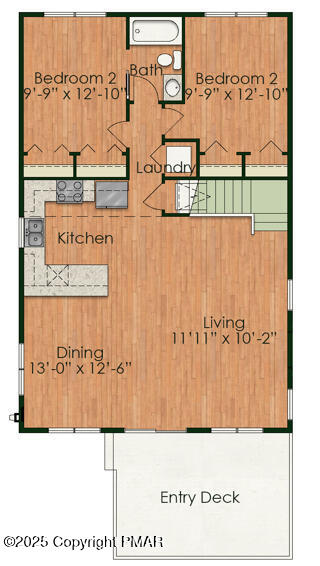 251 Bellingham Drive Bushkill, PA 18324 - Photo 39 of 53 1st Floor Rendering