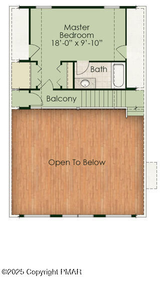 251 Bellingham Drive Bushkill, PA 18324 - Photo 40 of 53 2nd Floor Rendering