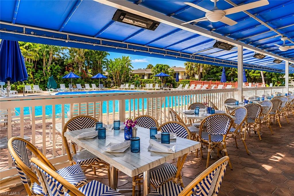 600 Neapolitan Way, Unit 449 Naples, FL 34103 - Photo 31 of 44 Hog Fish Harrys onsite Restaurant